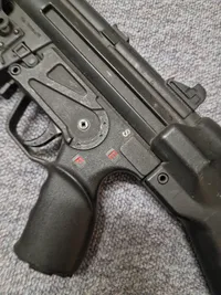 MP5 maskinpistol softgun - kan være med fejler og mangler