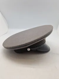 Original East German NVA army visor cap. Air forces military peaked hat