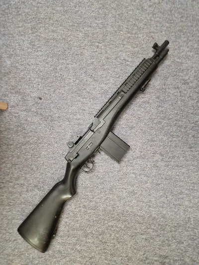 M14 riffel softgun - kan være med fejler og mangler