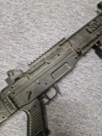 MP5 maskinpistol softgun - kan være med fejler og mangler
