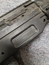 MP5 maskinpistol softgun - kan være med fejler og mangler