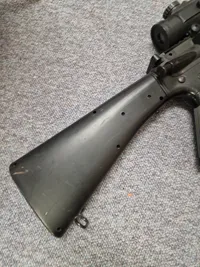 M16 riffel softgun - kan være med fejler og mangler