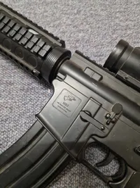 M16 riffel softgun - kan være med fejler og mangler