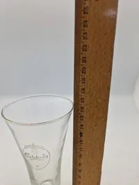 Originalt Carlsberg reklame glas