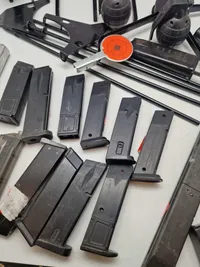 Stor samling magasiner mm. For diverse softguns