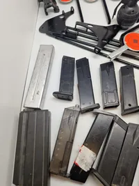 Stor samling magasiner mm. For diverse softguns