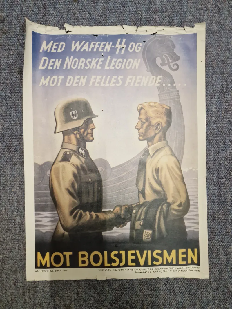 ww2 plakat -Genoptryk