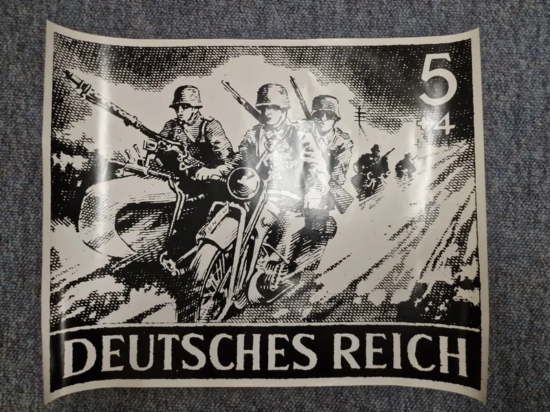 ww2 plakat -Genoptryk