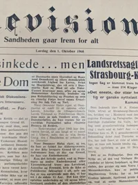Samling originale aviser “Revision” som var kendt for at støtte frikorps veteraner efter ww2