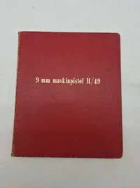 Instruktion og billeder for M/49 maskinpistol