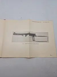 Instruktion og billeder for M/49 maskinpistol