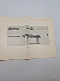 Instruktion og billeder for M/49 maskinpistol