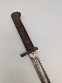 Original tjekkisk bajonet med skede, Loftfund