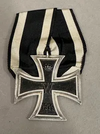 Originalt Tysk jernkors 1914, 2 klasse