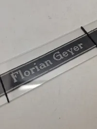 Sjælden original “Florian  Geyer” Cufftitle (8th SS Cavalry Division) bevo