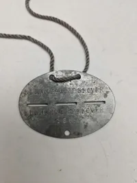 Originalt erkennungsmarke - KDR.d.GND Hannover/Kommandeur der gendamerie Hannover 185