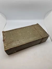 Original sjælden tysk  MG båndkasse af træ fra ww1 til MG08/15