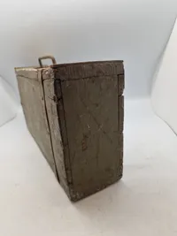 Original sjælden tysk  MG båndkasse af træ fra ww1 til MG08/15