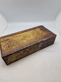Original tysk båndkasse til MG/34/42 med rester af enhedsfarve - ww2