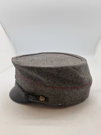 Original dansk M/1915 kasket - 6 Battalion, udleveret type