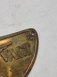 Original ringkrave for DSB bandevagt