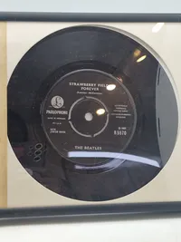 Original indrammet Beatles single