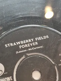 Original indrammet Beatles single