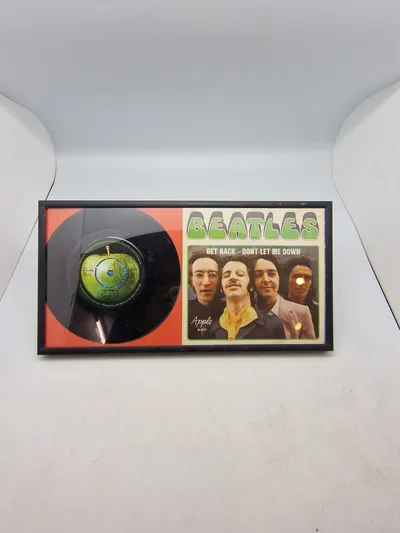 Original indrammet Beatles single