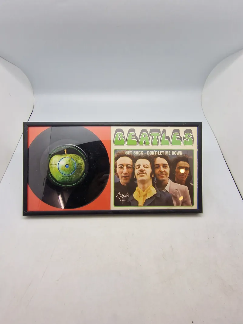 Original indrammet Beatles single
