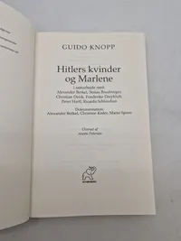 Hitlers kvinder og Marlene