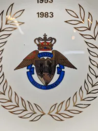 Original plakette - Flyvevåbenet (Skrydstrup)
