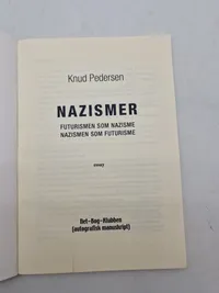 FUTURISMEN SOM NAZISME NAZISMEN SOM FUTURISME