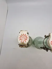 Samling originale Carlsberg patentflasker