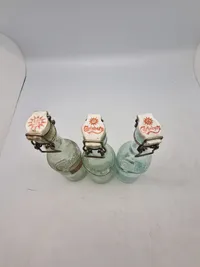 Samling originale Carlsberg patentflasker