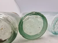 Samling originale Carlsberg patentflasker