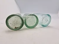 Samling originale Carlsberg patentflasker