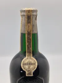 Original flaske portvin fra 1937 (Flasket i 1971)