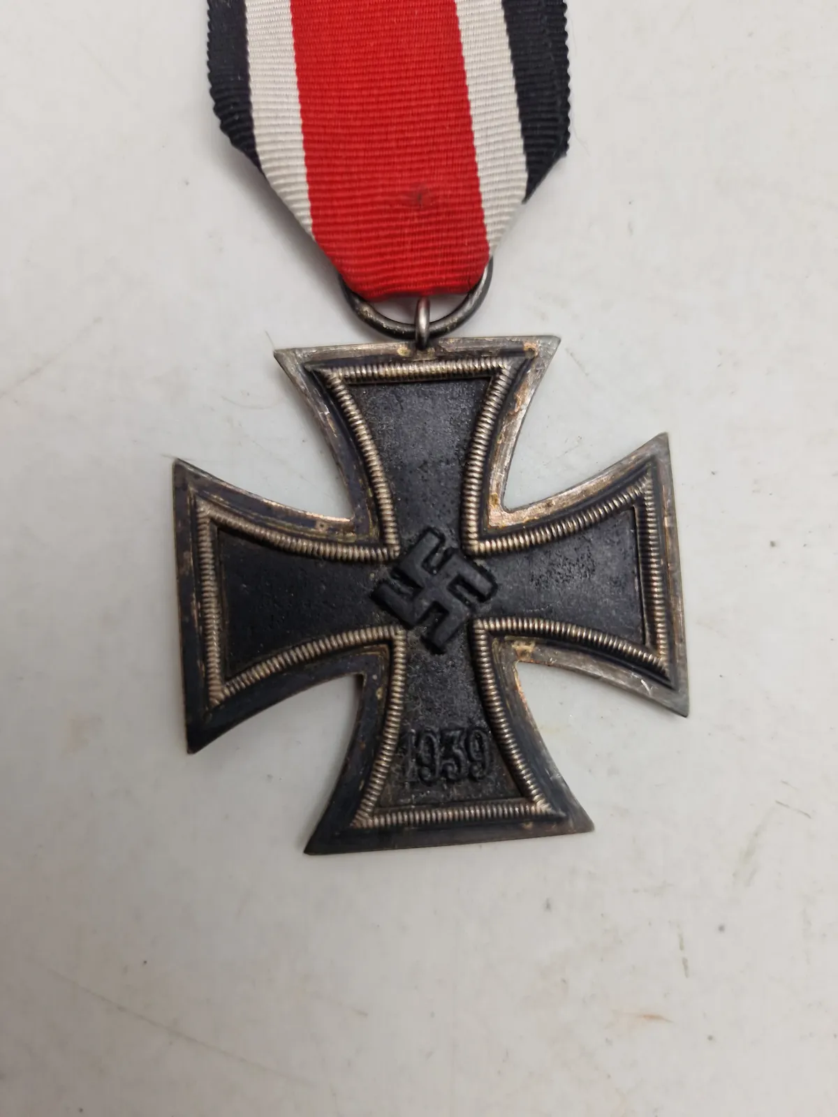 Originalt Eisernes Kreuz 2. Klasse 1939, Hersteller 44 Jakob Bengel, Idar Oberstein