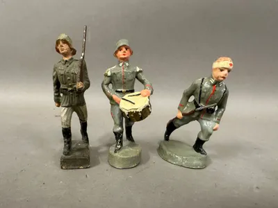 Samling figurer Tyske Soldater
