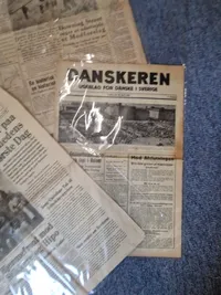 Samling originale ww2 aviser