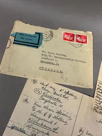 Originalt breve på dansk sendt fra Tyskland til Danmark under WW2