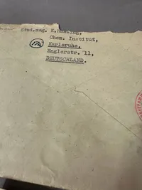 Originalt breve på dansk sendt fra Tyskland til Danmark under WW2