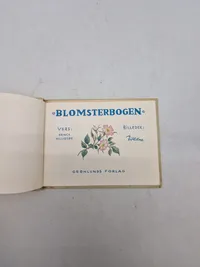 Blomster bøger mm.