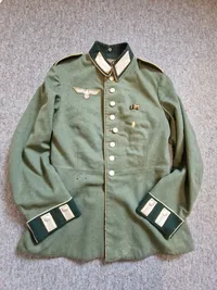 Original tysk Infanterie NCO waffenrock godt stemplet