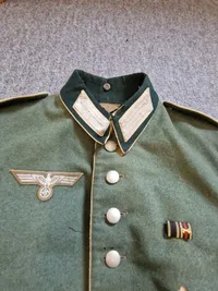 Original tysk Infanterie NCO waffenrock godt stemplet