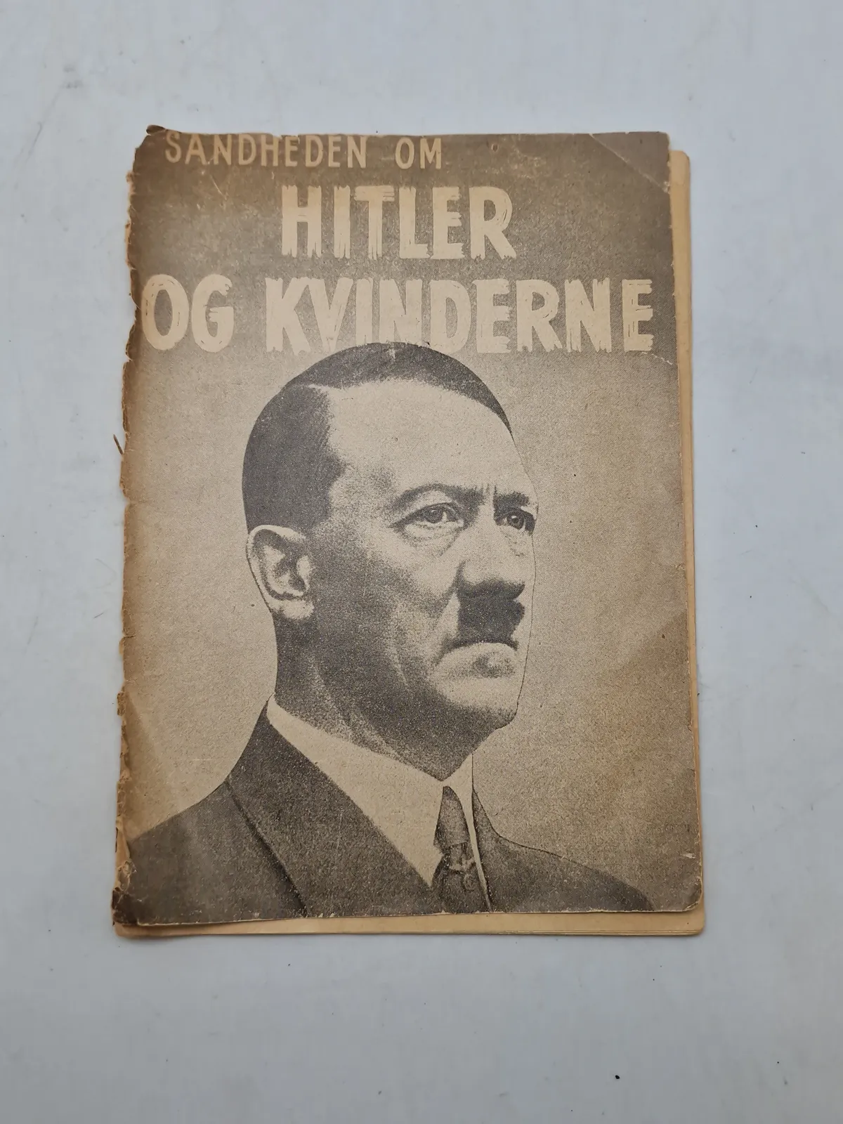 Originalt ww2 hæfte - Sandheden om Hitler og kvinderne