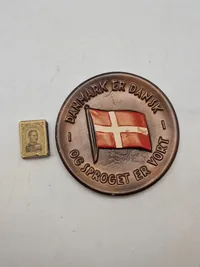Original plakette fra genforeningen i 1920