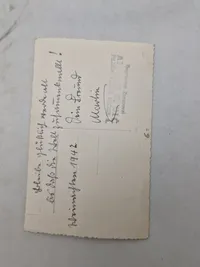 Samling original feltpost, billeder mm fra ww2. Meget af posten er sendt til dk under ww2