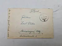 Samling original feltpost, billeder mm fra ww2. Meget af posten er sendt til dk under ww2