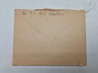 Samling original feltpost, billeder mm fra ww2. Meget af posten er sendt til dk under ww2